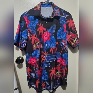 Mens Cardinal Sports Team Dress Shirt!